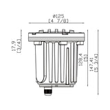 Grated MR16 Well Lights