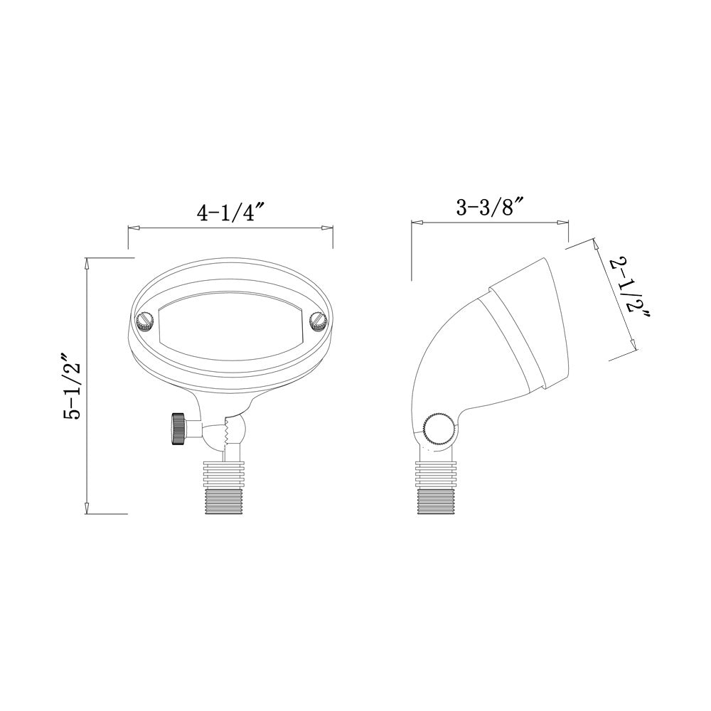 Oval G4 Flood Light