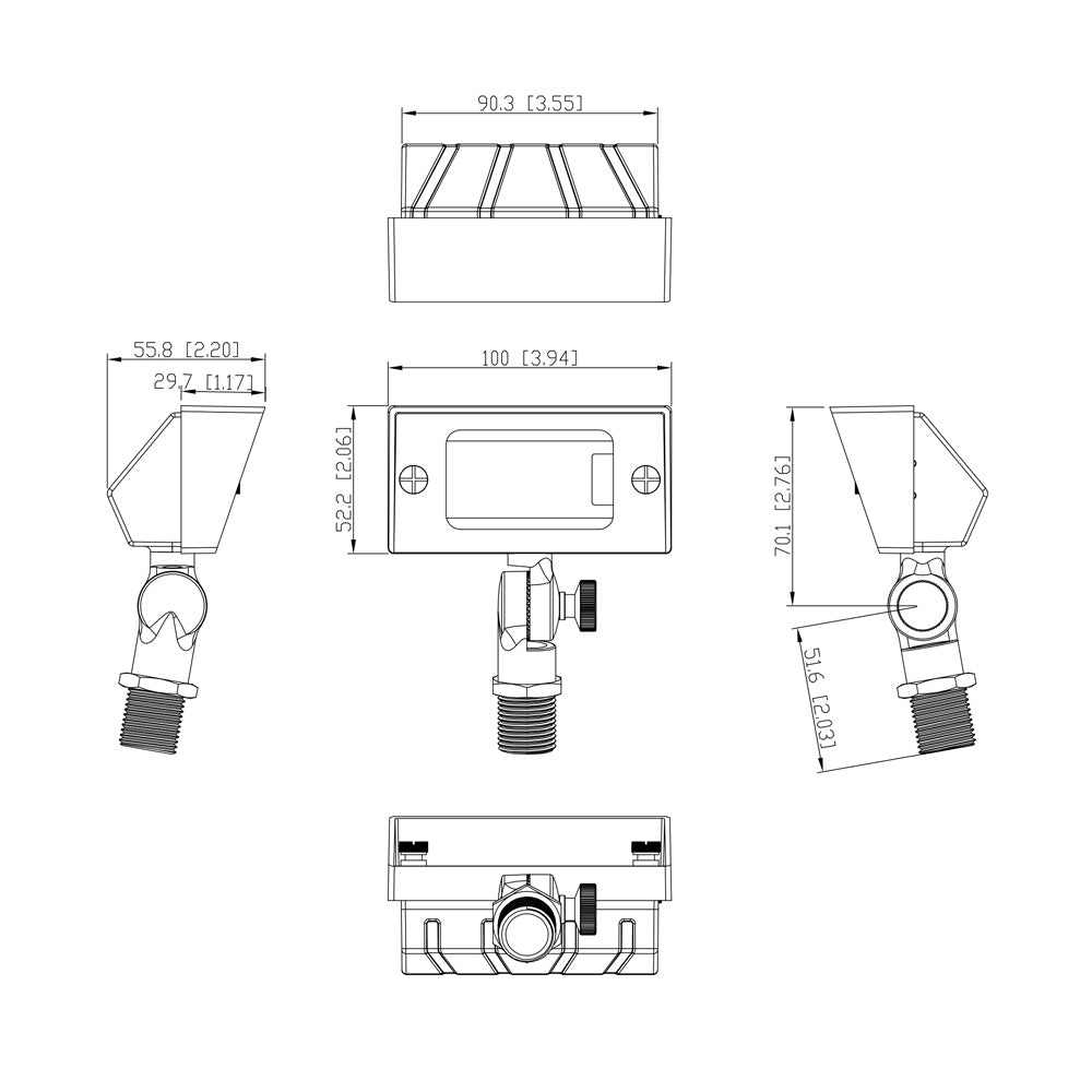 Rectangle G4 Flood Light