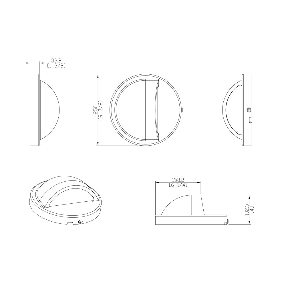 Aluminum Deck Light