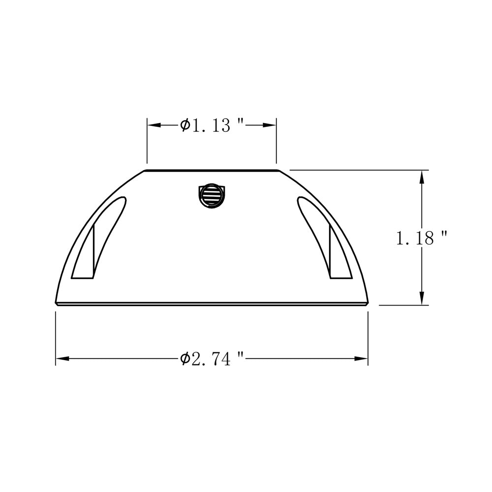 Brass Path Light Extension Riser